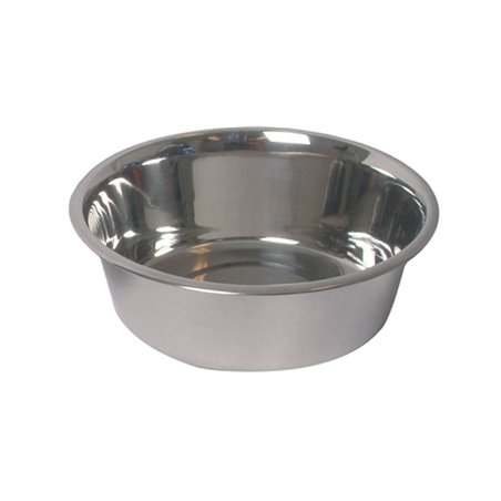 Voerbak rvs - 17 cm