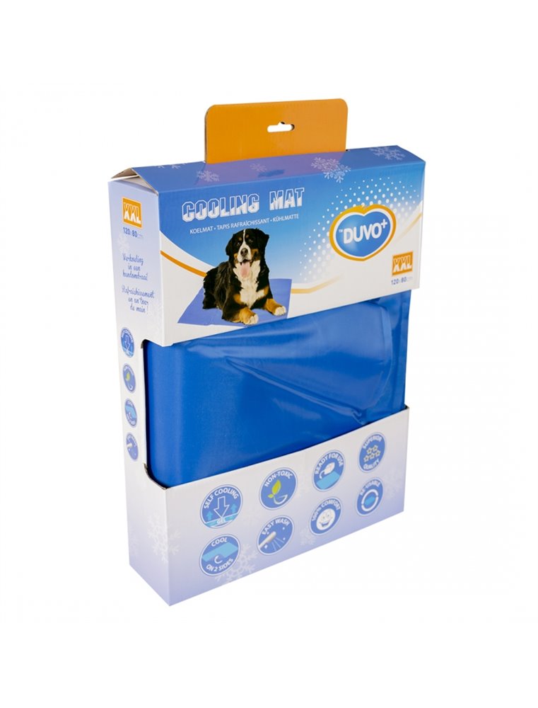 Koelmat - blauw - XXL 120 x 80cm