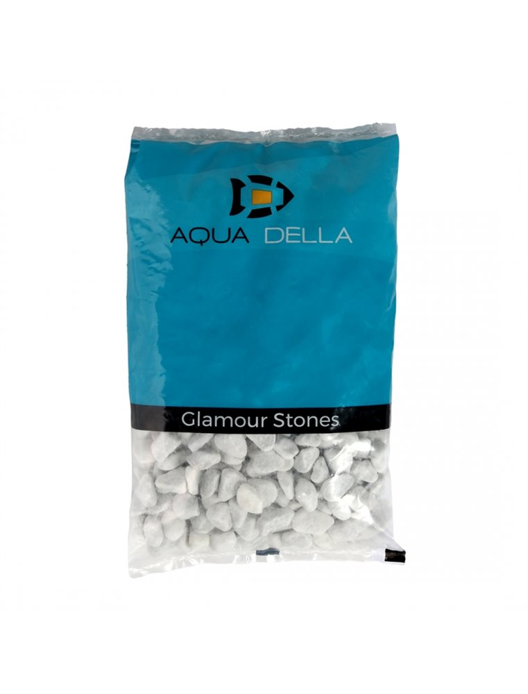 Aquariumgrind carrara white 12-16 mm - 2kg