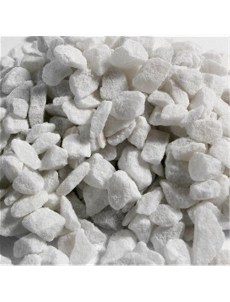 Aquariumgrind carrara white 9-11mm - 10kg