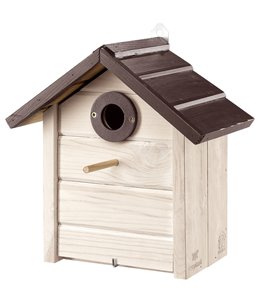 Natura n6 vogelhuis wit