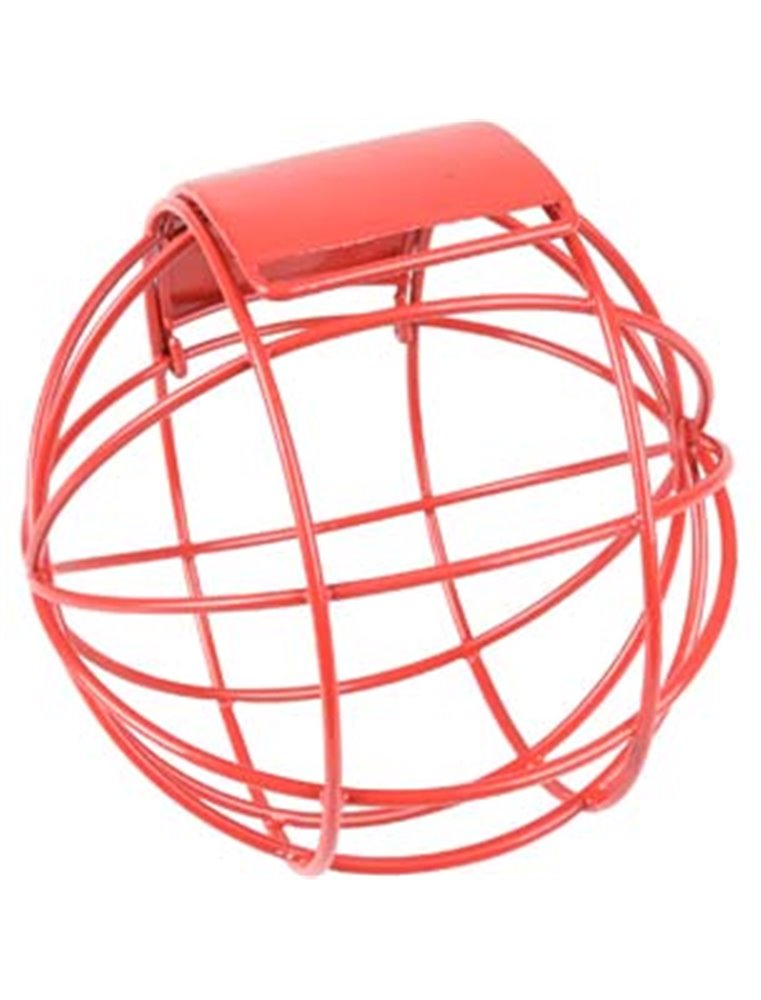 VOERBAL DRE ROOD DIA. 10CM 