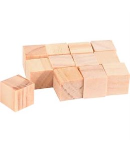  KNAAGBLOKJES NIBO 1,5x1,5CM 12ST 