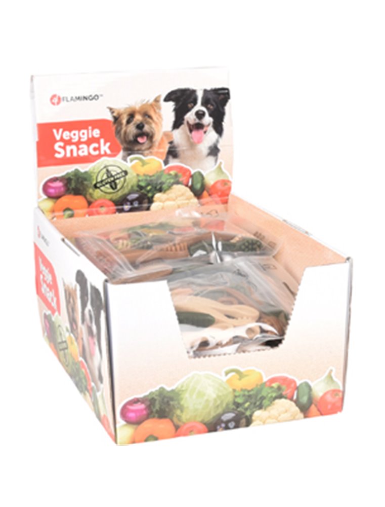 VEGGIE TANDENBORSTEL 7,5CM 15ST MIX 