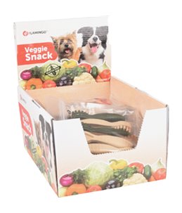 VEGGIE TANDENBORSTEL 10CM 8ST MIX 