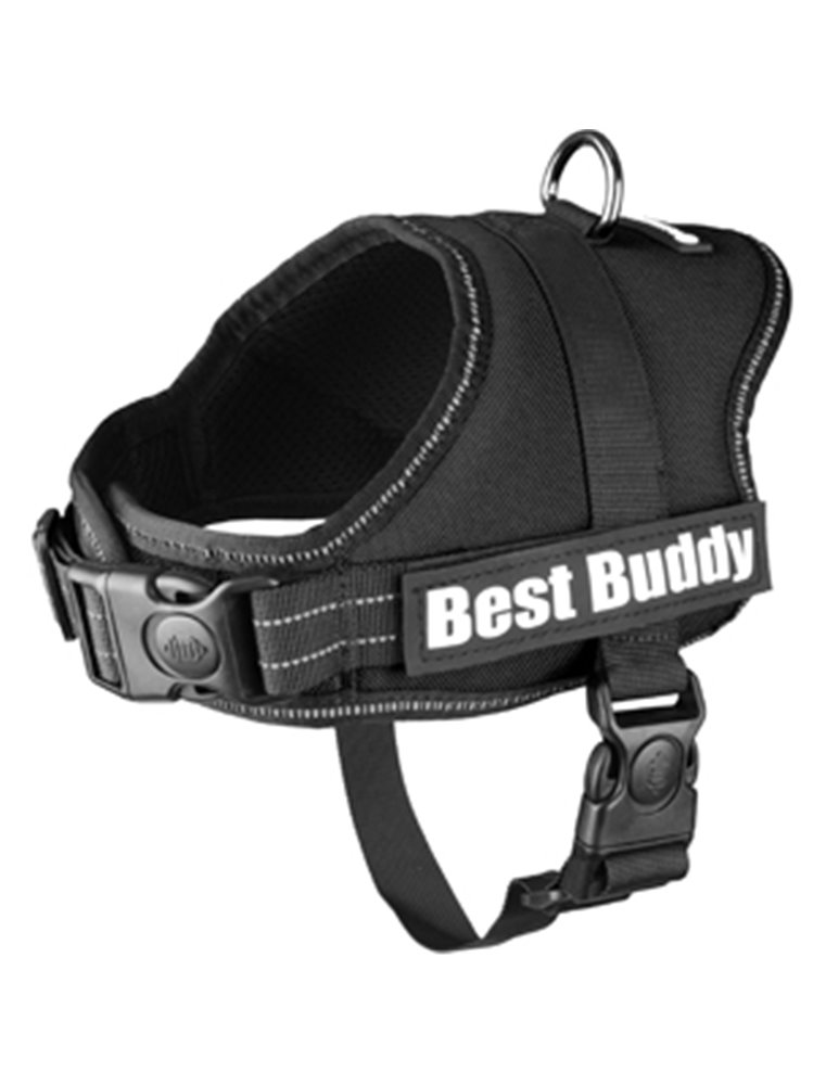 HARNAS BEST BUDDY PLUTO ZWART XS 