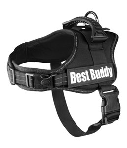 HARNAS BEST BUDDY PLUTO ZWART M 