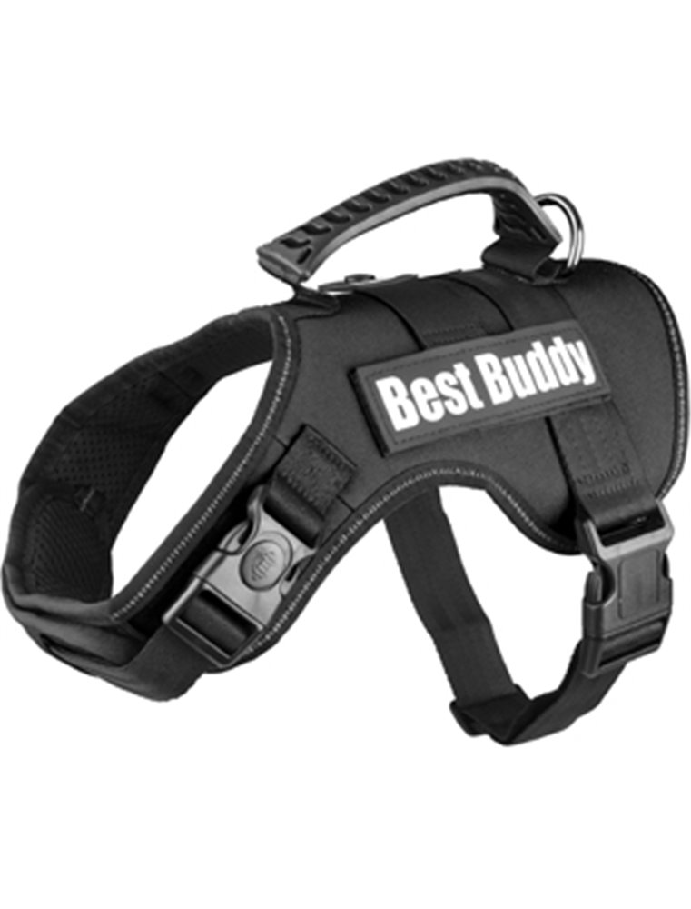 HARNAS BEST BUDDY URANUS ZWART L 