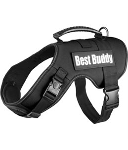 HARNAS BEST BUDDY URANUS ZWART XL 