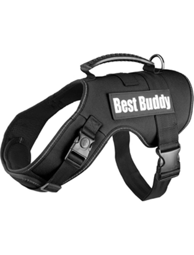 HARNAS BEST BUDDY URANUS ZWART XL 