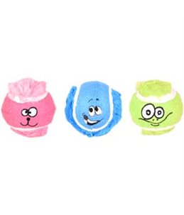 TENNISBAL FONNY BLAUW ROOS GROEN 