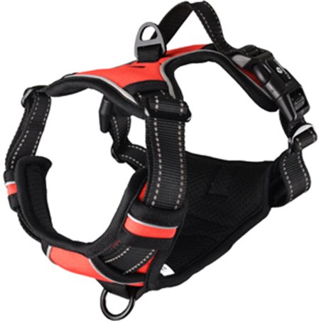 Harnas balou rood m 50-65cm*25mm 