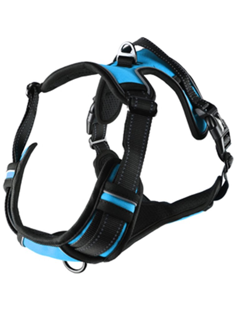 HARNAS BALOU BLAUW L 60-85CM*25MM 