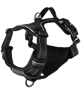 HARNAS BALOU ZWART M 50-65CM*25MM 