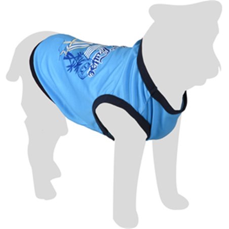 T-shirt pacific blauw 50cm 