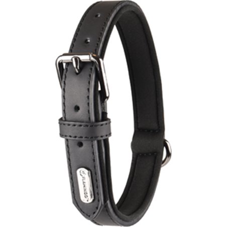 Halsband binti zwart 31/39cm 20mm 