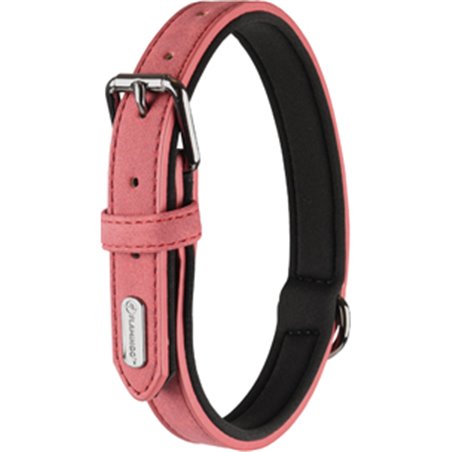 Halsband delu rood 21/26cm 10mm 