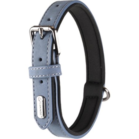 Halsband delu blauw 47/57cm 30mm 