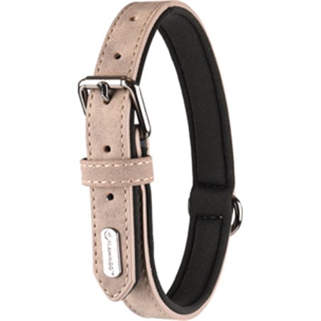 Halsband delu taupe 31/39cm 20mm 