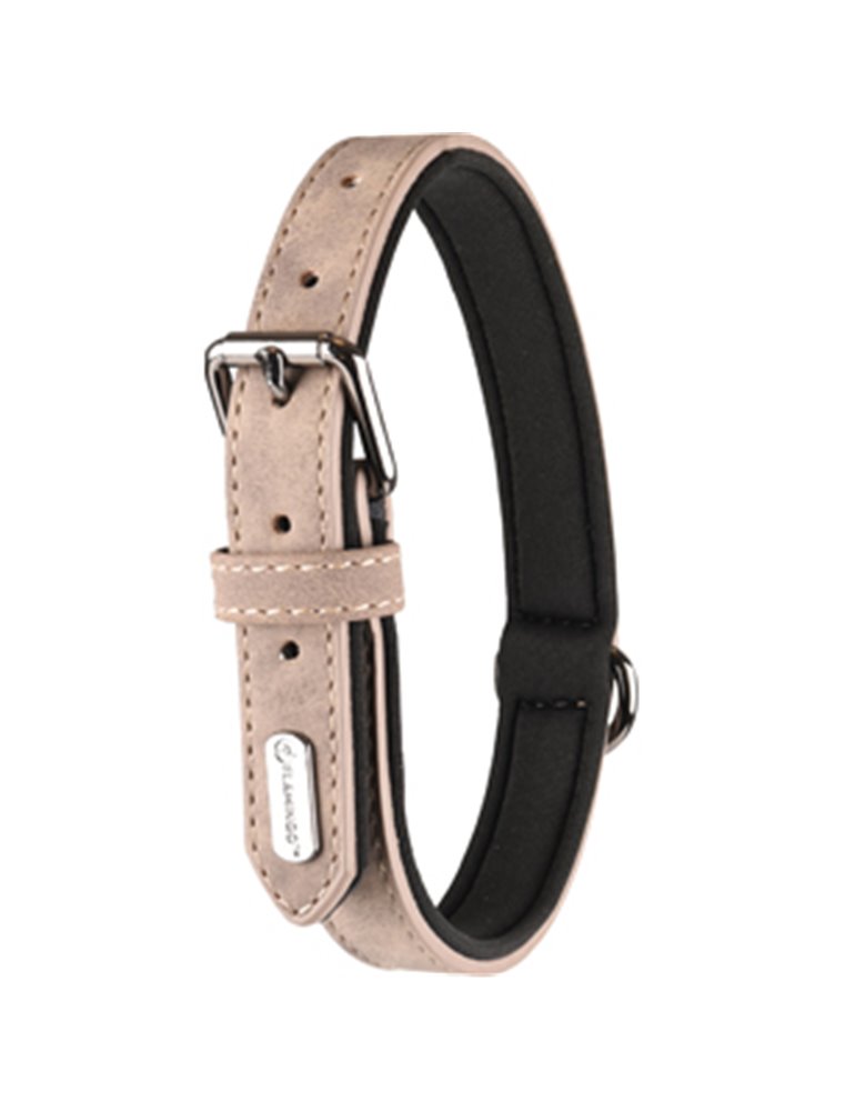 HALSBAND DELU TAUPE 52/62CM 30MM 