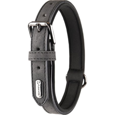 Halsband delu zwart 52/62cm 30mm 