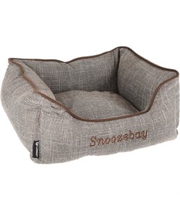 MAND SNOOZEBAY RECHTHOEKIG BRUIN 