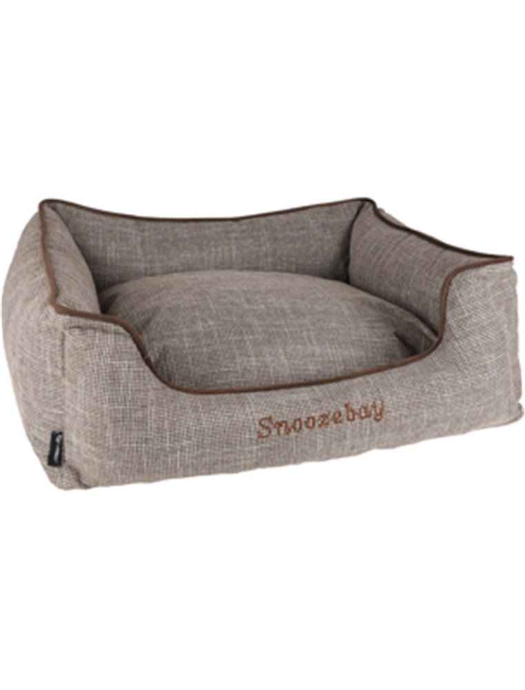 MAND SNOOZEBAY RECHTHOEKIG BRUIN 