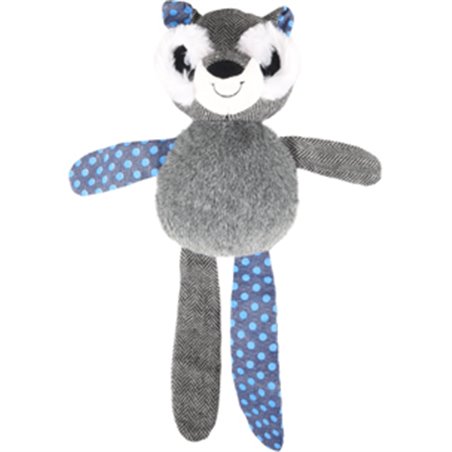 Hs dotties wasbeer grijs blauw 36cm 