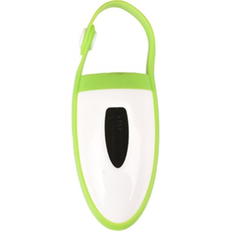 Poepzakhouder itter wit groen 14cm 