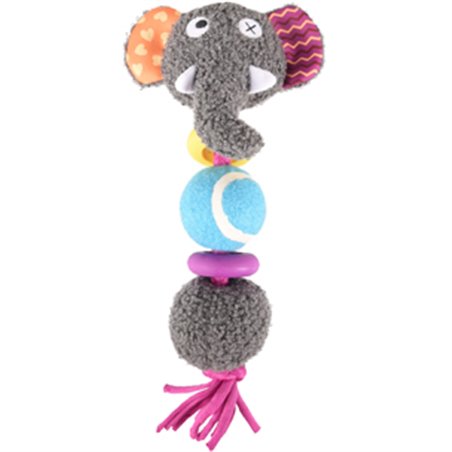 Hs cheery olifant+tennisbal 28cm 