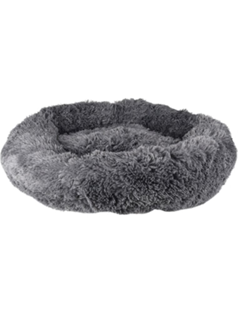 KUSSEN KREMS ROND GRIJS 70CM 