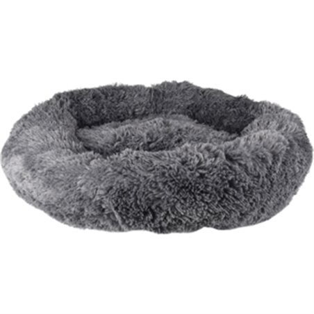 Kussen krems rond grijs 70cm 