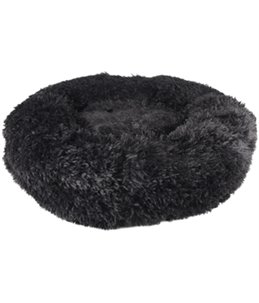 KUSSEN KREMS ROND ZWART 70CM 