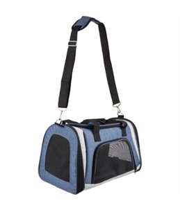 DRAAGTAS MARTHA BLAUW 46x28x28CM 