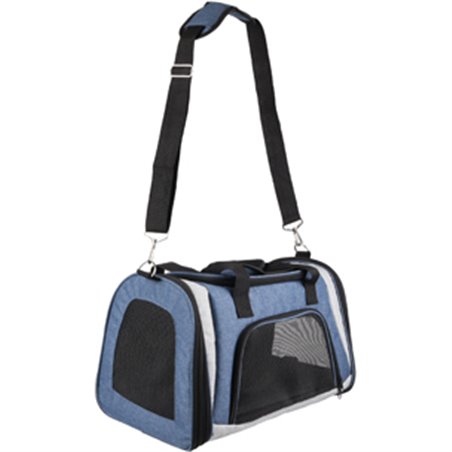 Draagtas martha blauw 46x28x28cm 