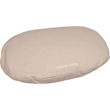 Kussen dream away ovaal beige  120x 