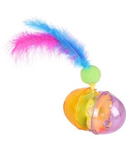  ps ugo ei met veren 9,5x6,5x20cm 