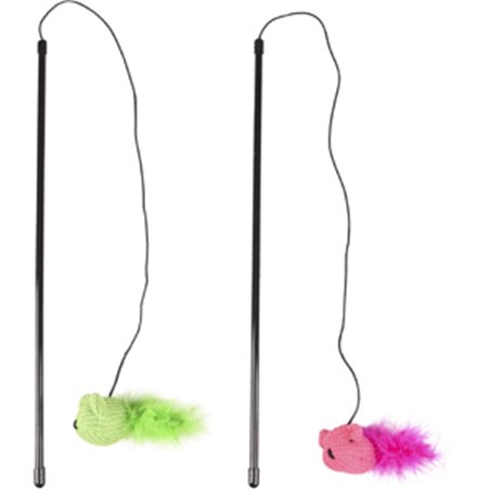 Ps kattenhengel vera muis 46cm ass. 