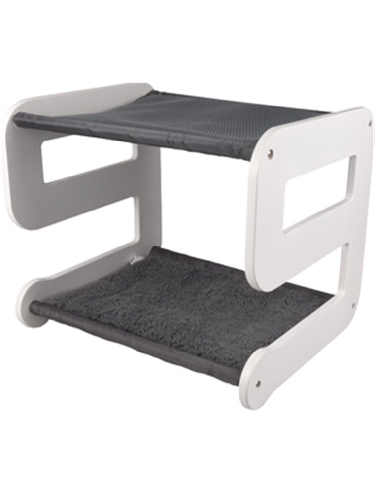KATTENMEUBEL NOVA STAPELBED WIT 