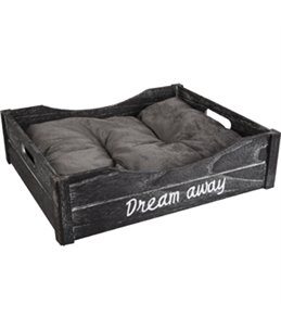 MAND CLIO HOUT RECHTHOEKIG + KUSSEN 