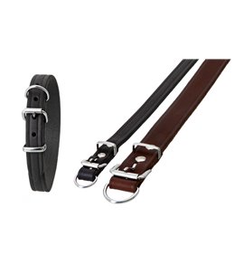 COLLAR RONDO 37CM 15MM BLACK VERST/ADJ 30-34,5CM