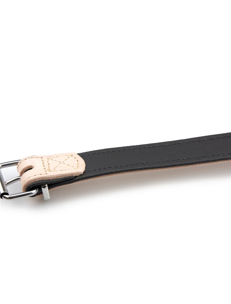 COLLAR RONDO 57CM 32MM BROWN/COGNAC VERST/ADJ 43,5-51,5CM