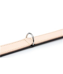 COLLAR RONDO 62CM 32MM BROWN/COGNAC VERST/ADJ 48,5-56,5CM