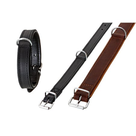 COLLAR RONDO 37CM 22MM BLACK/BLACK VERST/ADJ 26,5-32,5CM