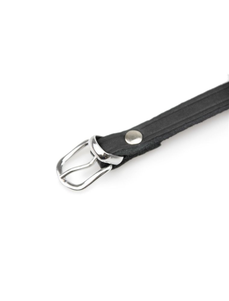 COLLAR RONDO 32CM 10MM BLACK VERST/ADJ 21-27,5CM