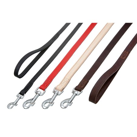 LEASH RONDO 100CM 22MM BROWN
