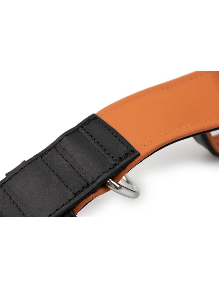 COLLAR RONDO 70CM 54MM BLACK,HANDLE VERST/ADJ 53,5-61,5CM