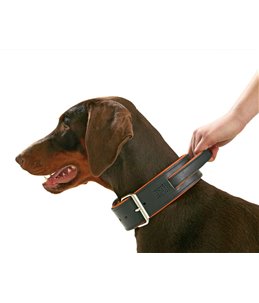 COLLAR RONDO 80CM 54MM BLACK,HANDLE VERST/ADJ 64,5-72,5CM