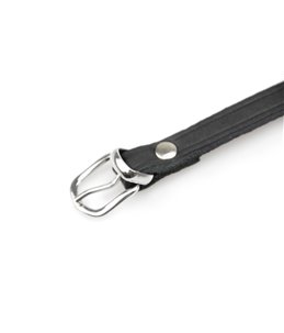 COLLAR RONDO 62CM 25MM BLACK VERST/ADJ 47-57CM