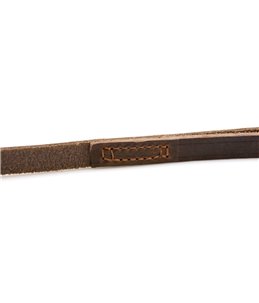 RONDO LEASH RED,16MM 160CM SEWN